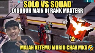 TUSUNIN MURID RAJA SOLO SQUAD🤣!! DI RANK MASTERRR