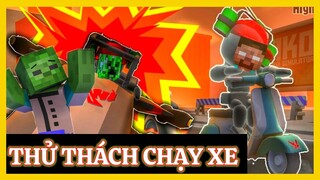 [ Lớp Học Quái Vật GAME ] THỬ THÁCH CẢ LỚP CHƠI TRÒ ĐUA XE SIÊU HÀI HƯỚC | Minecraft Animation