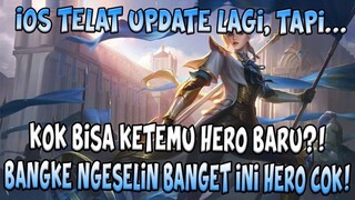 IPHONE BLM BSA UPDATE ML!! TAPI KOK BSA KETEMU HERO BARU YA? TERNYATA RESE BGT COK INI HERO!!