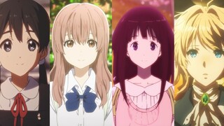 KyoAni's four beauties, who do you choose♥(｡￫v￩｡)♥【Tamako Kitashirakawa/Glasko Nishinomiya/Eru Chita