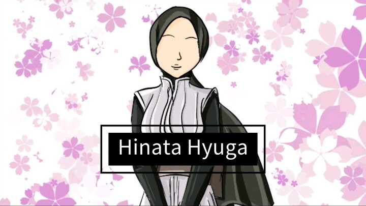 Drawing Hinata in Hijab Style~ faceless art