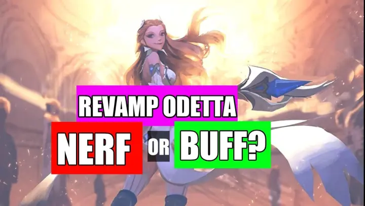 New Revamp Odetta in Mobile Legends | Nerf or Buff?