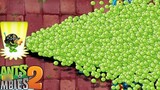 PvZ 2 Hard Challenge - 100 Plants level 1 Vs 100 Speed Buckethead Zombie