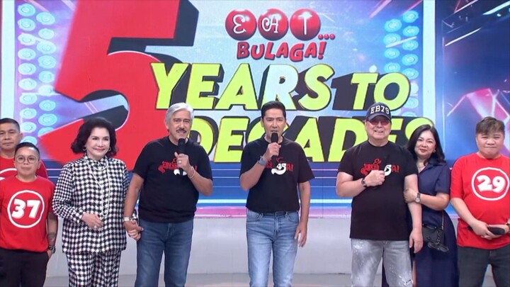 Eat Bulaga's 5 Years To 5 Decades Cartoon Network Philippines Incomplete Starts December 9