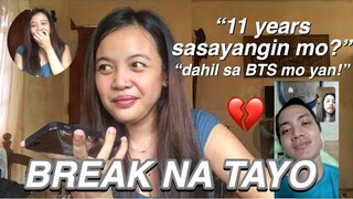 BREAK-UP PRANK GONE WRONG!!! (UNEXPECTED) SINISI NYA ANG BTS ! NAGSUMBATAN KAMI!