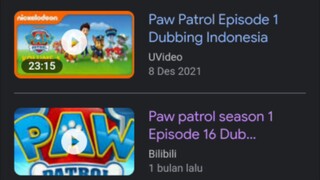 PERHATIAN: BROWSER UVIDEO TEMPAT PAW PATROL BAHASA INDONESIA TIDAK BISA DIAKSES