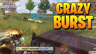 AN94 Burst VS Roadster! (Rules of Survival)