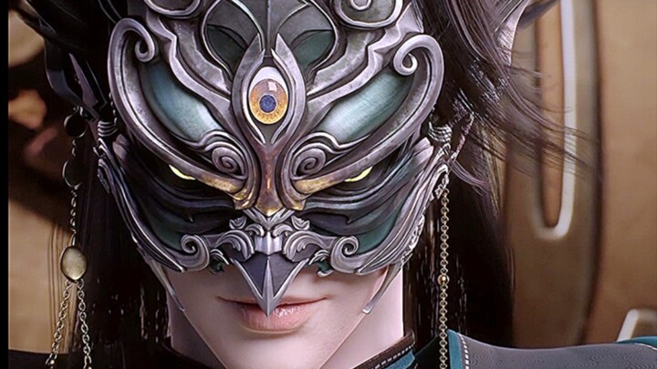 Who can handle the looks of the Feng Pi villain underneath the mask?