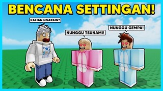 GREGET! MIPAN & ZUZUZU Malah Menunggu BENCANA ALAM SETTINGAN! - Roblox Indonesia