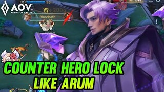 AoV : D'ARCY GAMEPLAY | COUNTER HERO LOCK - ARENA OF VALOR | LIÊNQUÂNMOBILE | ROV