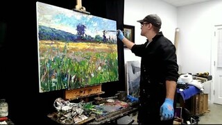 The Magic of Impressionism / Oil Painting Landscape Demo Time Lapse / Kyle Buckland / ART / Flowers