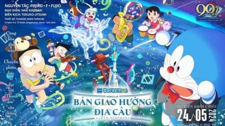 [ BẢN FULL HD ] Doraemon Movie 43 : Nobita và Bản Giao Hưởng Địa Cầu