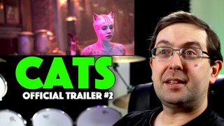 REACTION! Cats Trailer #2 - Idris Elba Movie 2019