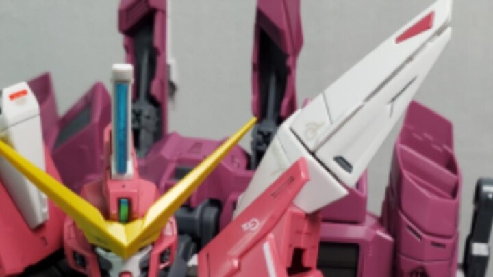 [Jelly Music] Bandai MG Justice Gundam JUSTICE ZGMF-X09A, do you still remember 2887?