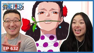 VIOLET IS SO FINE.. RIP SANJI | One Piece Episode 632 Couples Reaction & Discussion