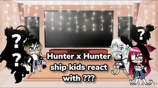 Hunter x Hunter ship kids react with ??? ||read description|| ||Ereri||