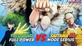 SAITAMA MODE SERIUS VS TATSUMAKI FULL POWER