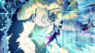 SANJI VS QUEEN JJ BADASS..