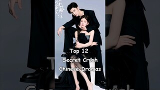 Top 12 Secret Crush Chinese Dramas #cdrama #asiandrama #chinesedrama #dramalist