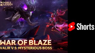 VALIR VS DEMON LORD | WAR OF BLAZE