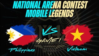 Road to M4: PHILIPPINES VS. VIETNAM | National Arena Contest MLBB