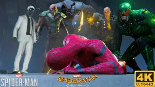 Spider-Man vs The Sinister Six with Stark Suit - Marvel's Spider-Man PS5 (4K 60FPS)