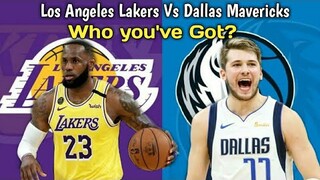 Los Angeles Lakers Vs Dallas Mavericks Comparison! Who You've Got?