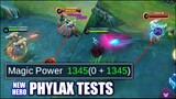 TESTING PHYLAX WITH VALENTINA AND MORE | MOBILE LEGENDS