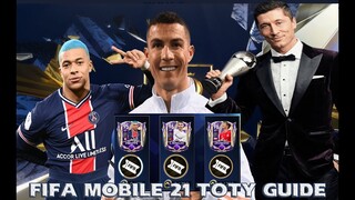 FIFA MOBILE 21 HƯỚNG DẪN CHƠI SỰ KIỆN TOTY ATTACKER NHẬN MESSI VÀ RONALDO MIỄN PHÍ