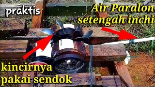 Magnet Pembangkit listrik sederhana tenaga air kecil gratis