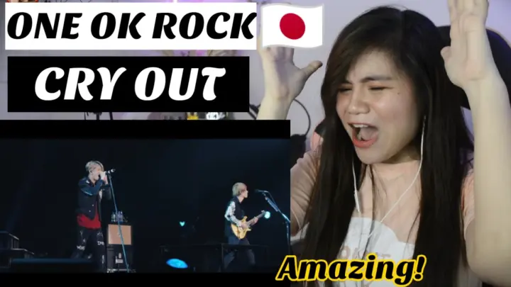 ONE OK ROCK - Cry out I REACTION VIDEO