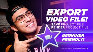 iMovie Tutorial for BEGINNERS! How to RENDER MOVIE in iMovie | BASIC Tagalog Tutorial for BEGINNER