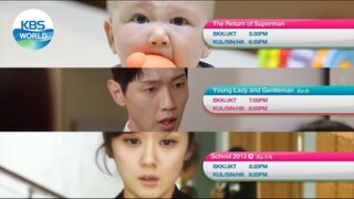 October 24 SUN - Young Lady and Gentleman / The Return of Superman [Today Highlights | KBS WORLD TV]