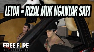 LETDA DAN RIZAL MUK NGANTAR SAPI KURBAN IDUL ADHA | ANIMASI FREE FIRE | ANGGITA GAMING