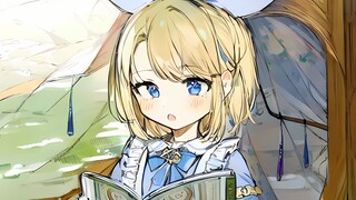 【NovelAI】Fairy Tale Alice Blacksouls CG【ภาพวาด AI】