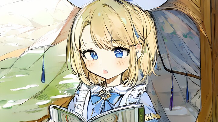 【NovelAI】Truyện cổ tích Alice Blacksouls CG【AI Painting】