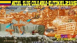 Metal Slug 1 Level 8 Boss Misión 1 Tetsuyuki Handgun Mode Player: Klitzwal2115(Metal Slug Colombia)