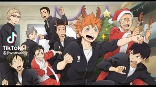 karasuno's jingle bells song