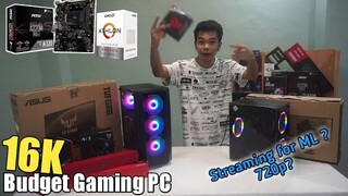 Budget meal Gaming PC worth 16k Streaming for ML 2020