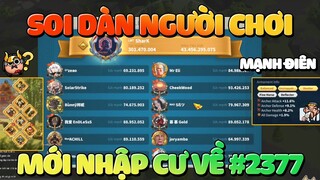 Soi Dàn Nick Mới Nhập Cư Về #2377 Khỏe Quá Toàn Nick Chiến Binh Rise of Kingdoms