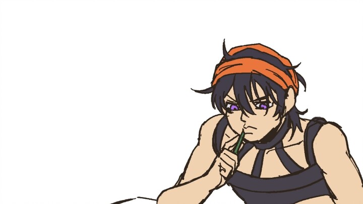 The real story of Giorno's study in Narancia before he joined the team (bushi)