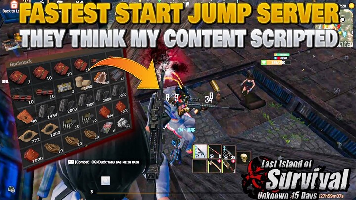 They Think My Content are SCRIPTED so we jump them LAST ISLAND OF SURVIVAL LAST DAY RULES SURVIVAL