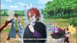 Bentrok Antar pengguna segel Karma - Boruto Kawaki VS Code, Bocoran Manga Boruto Chapter 56