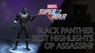 BLACK PANTHER BEST HIGHLIGHTS OP ASSASIN | MARVEL SUPER WAR