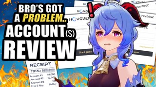 I Found The World’s BIGGEST Genshin Addict.. Genshin Impact Account Review