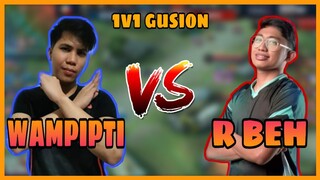 WAMPIPTI VS R BEH ( 1V1 GUSION ) | SPIKE LAG KALABAN?? | MLBB GAMEPLAY!