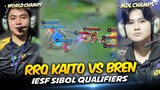 WTF?! 🤯 RRQ KAITO DEFEATED FALCONS AP BREN in IESF SIBOL QUALIFIERS . . .