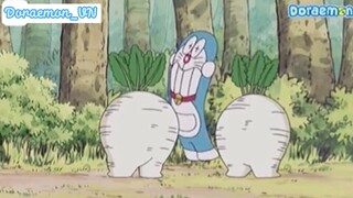 Doraemon bị củ cải là phẳng
