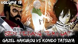 Hakurou dan Raja Gazel Melawan Kondo Tatsuya - Tensei Shitara Slime Datta Ken