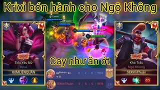 Krixi bón hành cho Ngộ Không cay như ăn ớt _ Rum ●○ Krixi _ LIÊN QUÂN